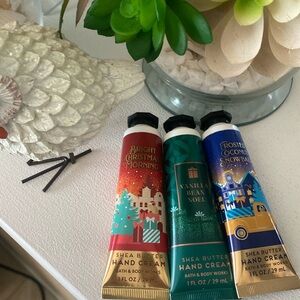 Bath and body Works Christmas travel cream gift set